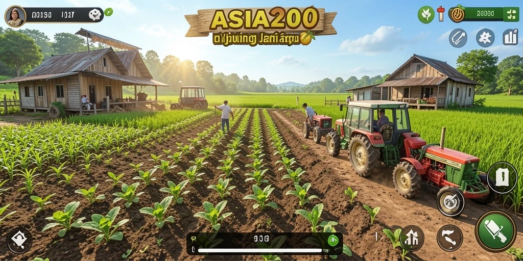 Menampilkan gameplay penuh warna dan seru dari ASIA200.