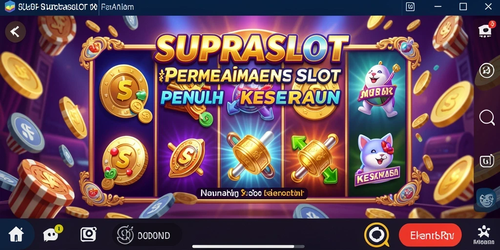 Screenshot gameplay SUPRASLOT yang menampilkan pengalaman slot menarik.